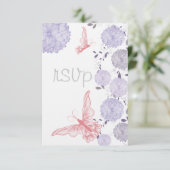 Papillons et Lavande Chrysanthemum RSVP (Debout devant)