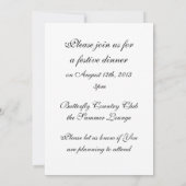 Papillons Faire-part personnalisé - Customisé (Dos)