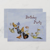Papillons & Fées ~ Cartes Postales / Invitations (Devant / Derrière)