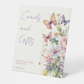 Papillons fleurie nuptiale signe cadeaux (Recto)