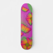 Papillons & Fleurs Skateboard (Devant)