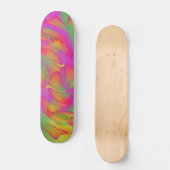 Papillons & Fleurs Skateboard Deck (Recto)