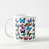 Papillons flottant par la tasse (Gauche)