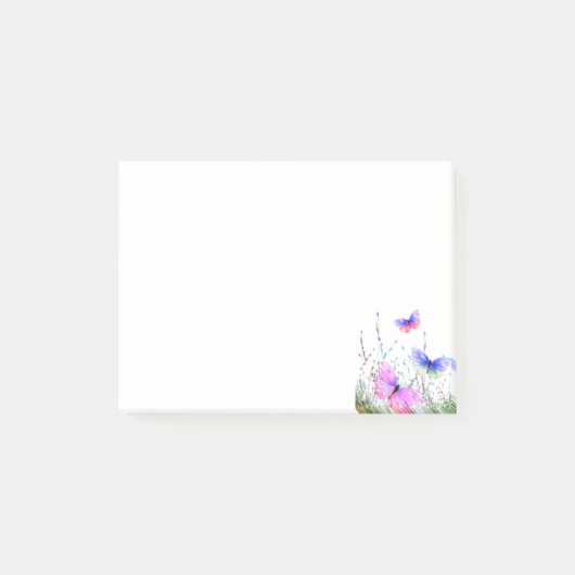 Papillons Flying Spring Post-it® Notes (Devant)