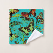 Papillons français (Gant de toilette)