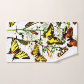 Papillons français (Serviette à main)