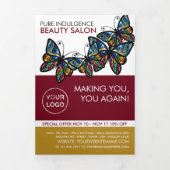 Papillons glamour, Triple Salon de Beauté (Page de couverture)