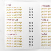 Papillons glamour, Triple Salon de Beauté (Intérieur en premier)