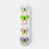Papillons Grunge Skateboard (Devant)