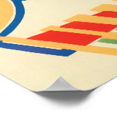 Papillons Jazz Pochoir Art Déco vintage (Coin)