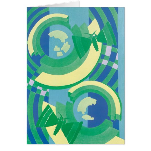 Papillons Jazz Pochoir Art Déco vintage (Devant)