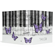 papillons lavande musique piano