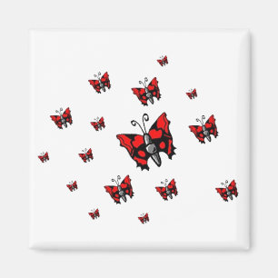 Papillons Magnet