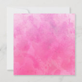 Papillons mignons épousant des invitations (Dos)