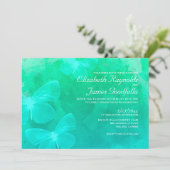 Papillons modernes épousant des invitations (Debout devant)