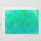 Papillons modernes épousant des invitations (Dos)