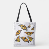 Papillons Monarch sac fourre-tout (Dos)
