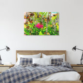 Papillons Monarque 36 x 24 toile étirée Imprimer (Insitu(Chambre))
