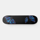 Papillons Monarque Bleu Skateboard (Horz)