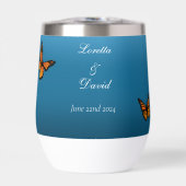 Papillons Monarque Blue Ombre (Avant)