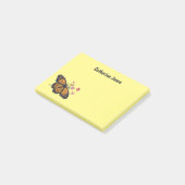 Papillons monarques Post-It personnalisés pour enf (Incliné)