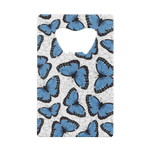 Papillons morpho bleu (Dos)