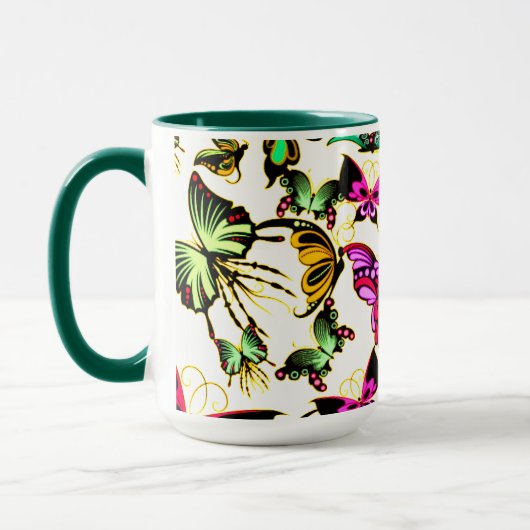 Papillons Mug (Gauche)
