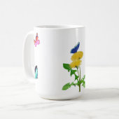 Papillons Mug (Devant gauche)