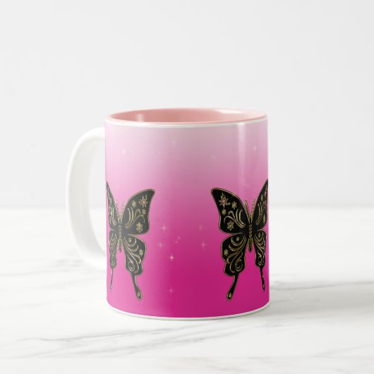 Papillons Mug (Devant gauche)