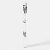 Papillons noirs et rouges volants (Côté droit)