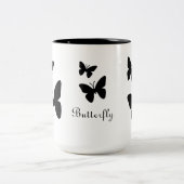 Papillons noirs - tasse (Centre)