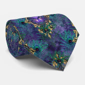 Papillons Peacock Cravate Necktie (Roulé)