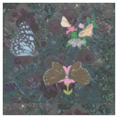 Papillons peints tissu Fleurs Abstraites (Fermer)
