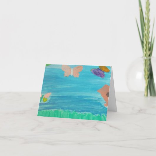 Papillons Peinture vide (Devant)