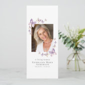 Papillons Photo Faire-part numérique (Debout devant)