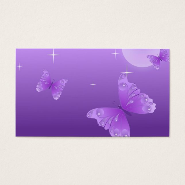 Papillons pourpres au soleil (Devant)