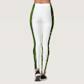 Papillons romantiques & vignes Leggings (Dos)