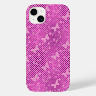 Papillons rose dentelle Samsung Galaxy Coque