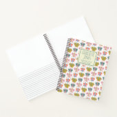 Papillons rose pâle Journal d'histoire personnalis (Intérieur)