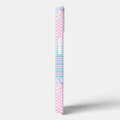 Papillons rose Patchwork Samsung Note 4 Coque (Verso / Droite)