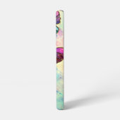 Papillons rose violet Samsung Coque Galaxy (Côté gauche)