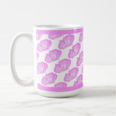 Papillons roses Mug de café (Gauche)
