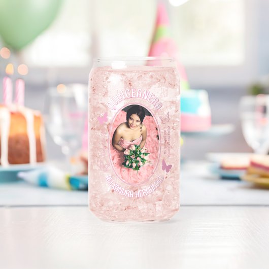 Papillons roses Quinceanera (Insitu (Anniversaire))