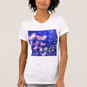 Papillons roses Volant T-shirt Dessin