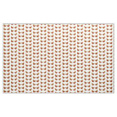 Papillons rouges orange Aquarelle tissu d'art (Yard)