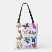 papillons sac fourre-tout (Dos)