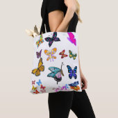 papillons sac fourre-tout (De près)