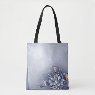 #Papillons Sac fourre-tout tout-sur-impression, mo
