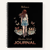 Papillons Shadow Work Journal Carnet Spiral (Devant)
