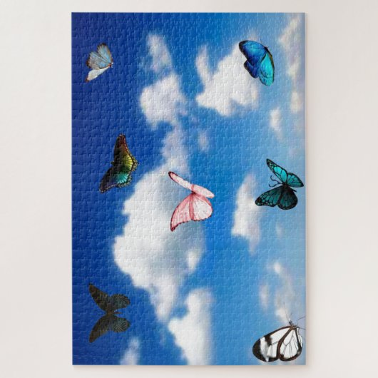 Papillons Sky Jigsaw Puzzle (Vertical)